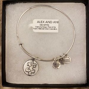 Alex and Ani Piece of the Puzzle- Autism Bracelet
